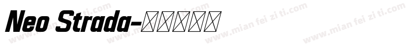 Neo Strada字体转换